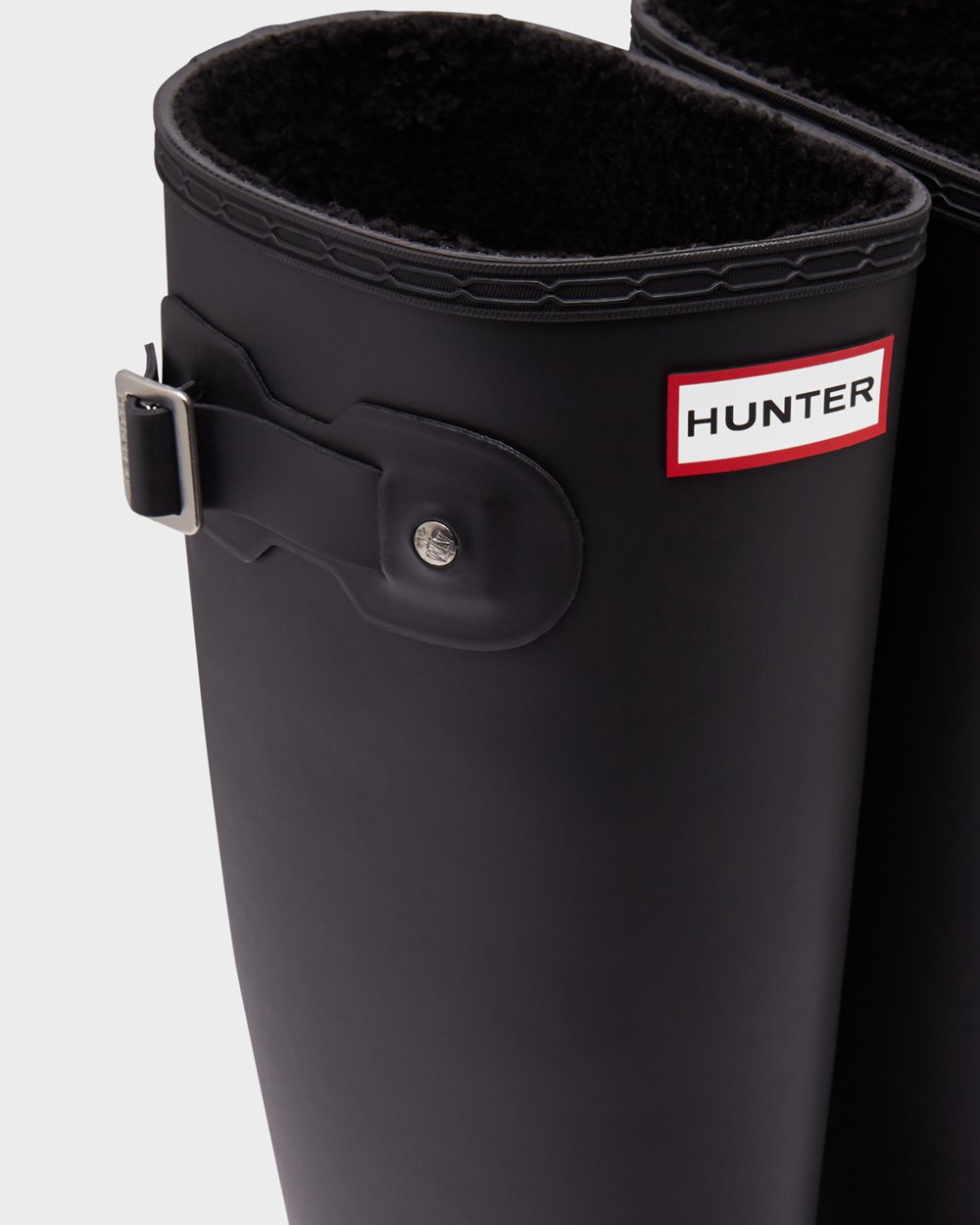 Galochas Altas Hunter Feminina Pretas - Original Insulated - 51XEJRHPG